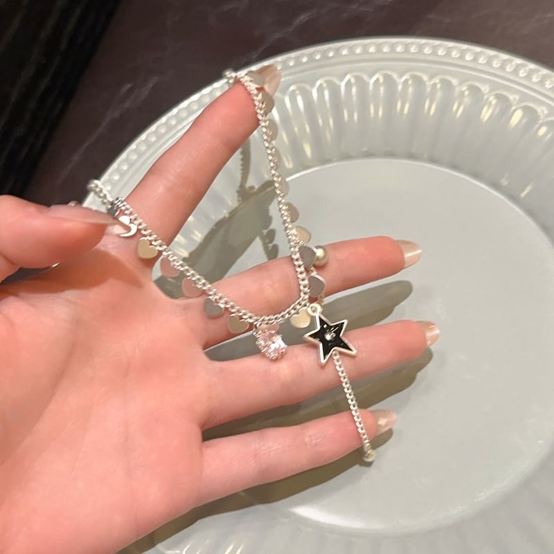 Star Necklace Pendant Lariat