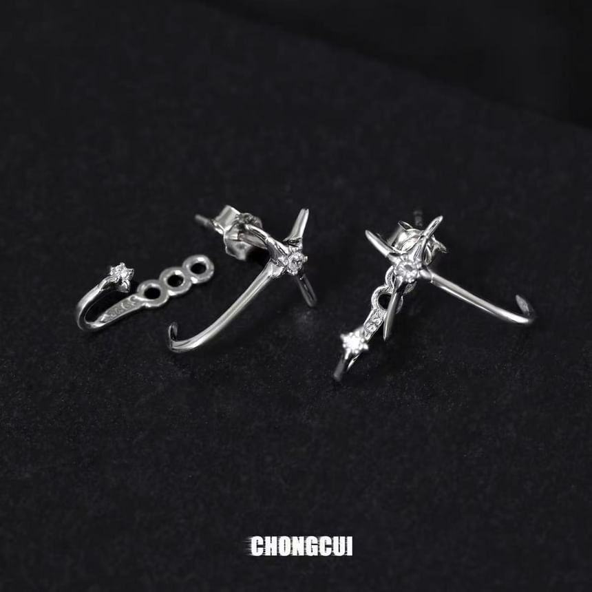 Stud Alloy Earring Star