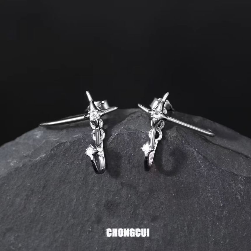 Stud Alloy Earring Star