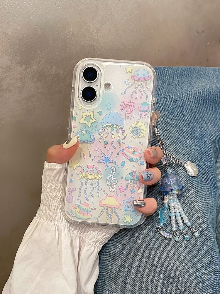 / Phone Case Set Jellyfish Charm