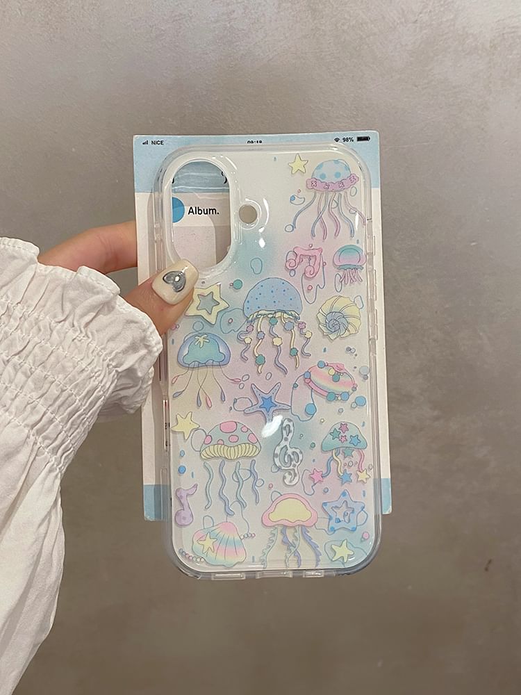 / Phone Case Set Jellyfish Charm