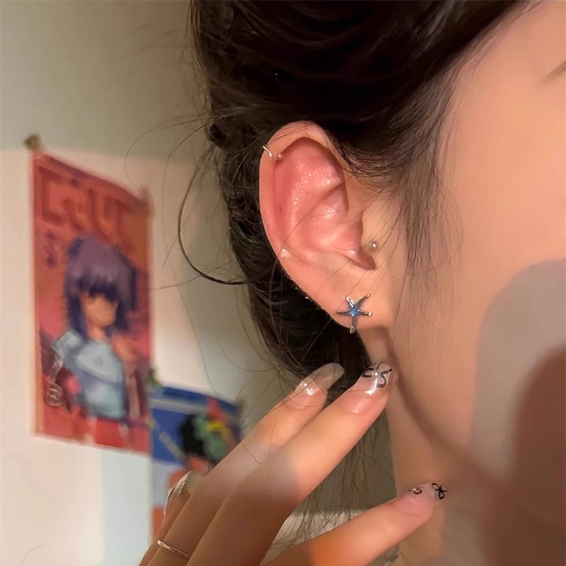 Earring Starfish Stud