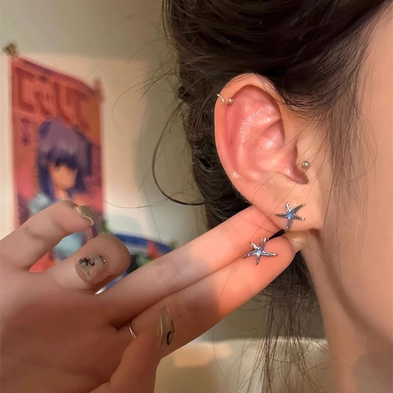 Earring Starfish Stud