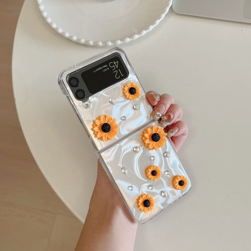 Set / Strap Sunflower Phone Case
