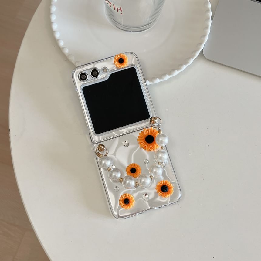 Set / Strap Sunflower Phone Case