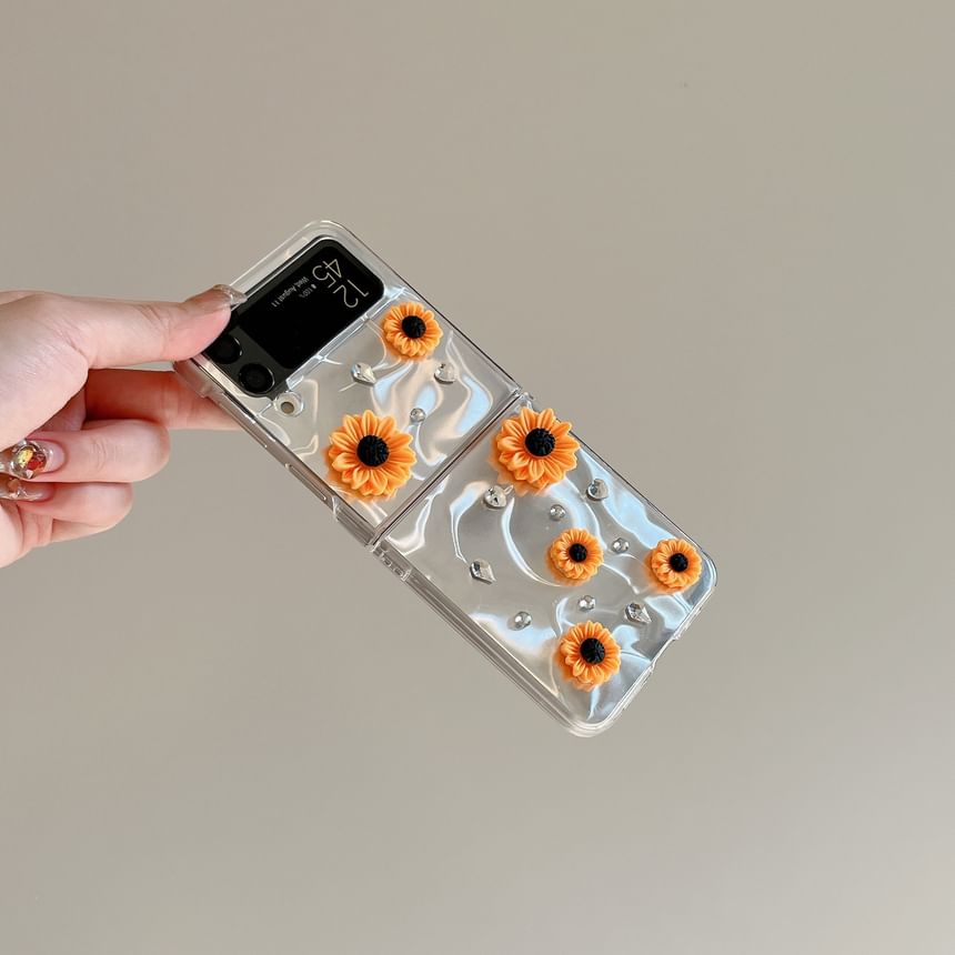 Set / Strap Sunflower Phone Case