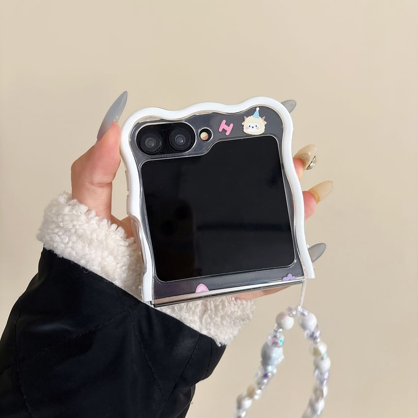 / Case Phone Cartoon Animal Set Strap