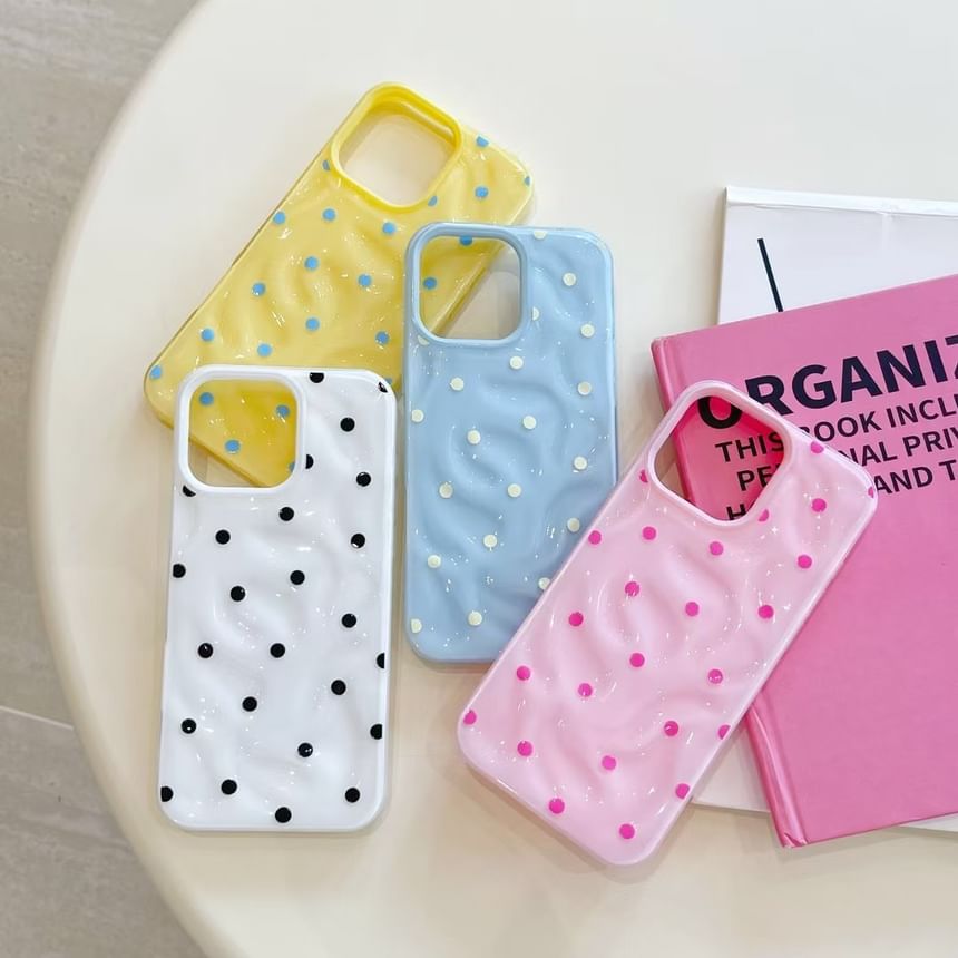 Case Print Phone Dotted