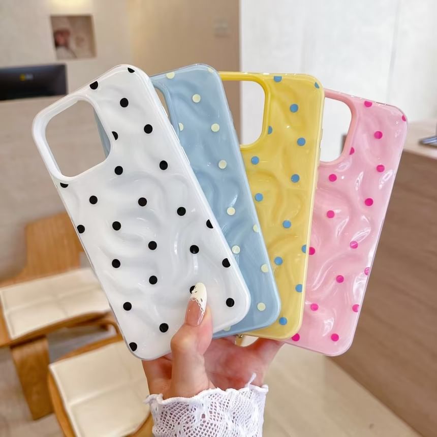 Case Print Phone Dotted