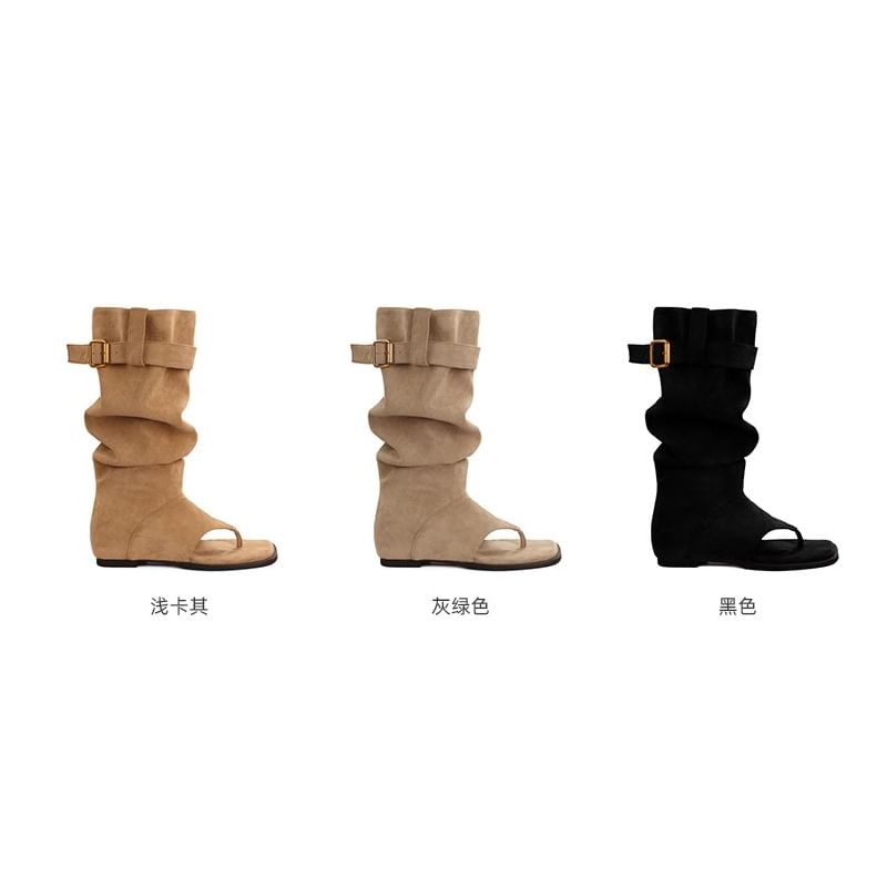 Sandals Thong Buckled