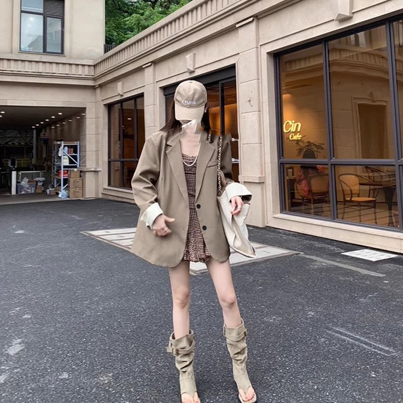 Sandals Thong Buckled