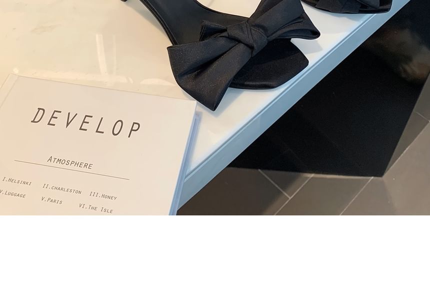 Bow Ankle Sandals (Various Designs) Strap