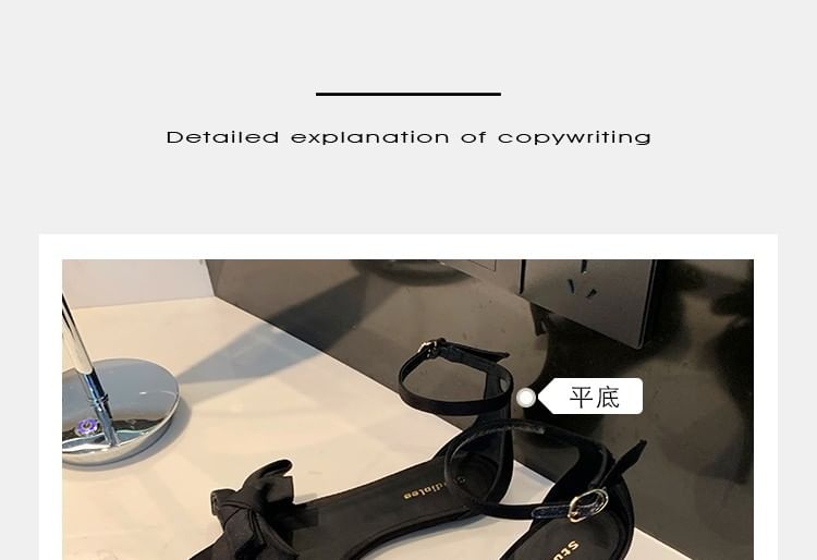 Bow Ankle Sandals (Various Designs) Strap