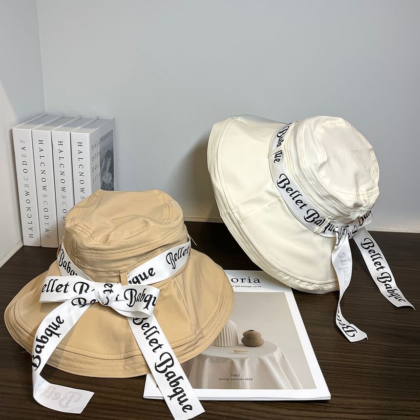 Lettering Hat Bucket