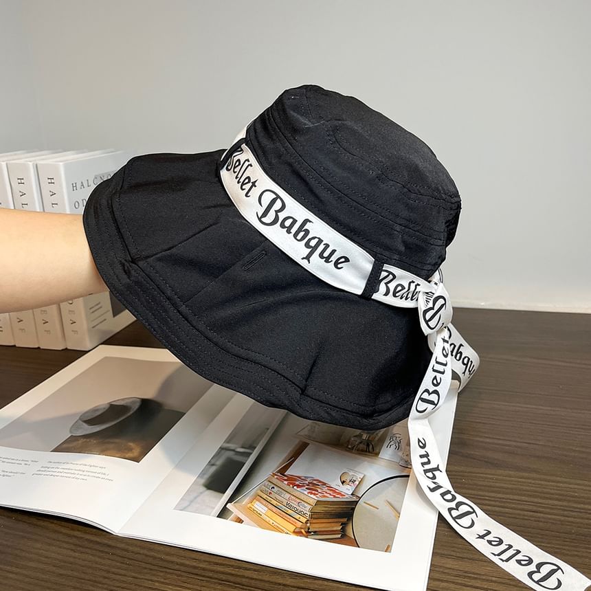 Lettering Hat Bucket