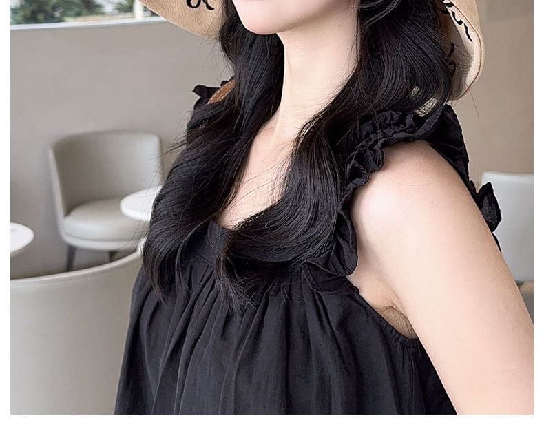 Print Sun Hat Straw Bow