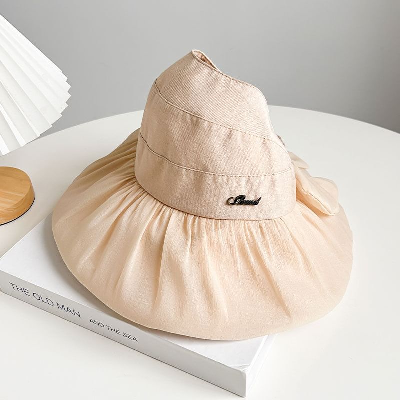 Sun Lettering Plain Hat
