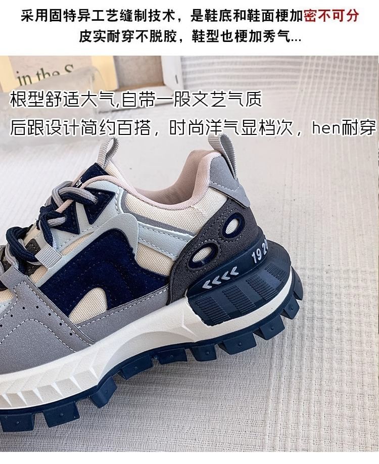 Sneakers Panel Platform