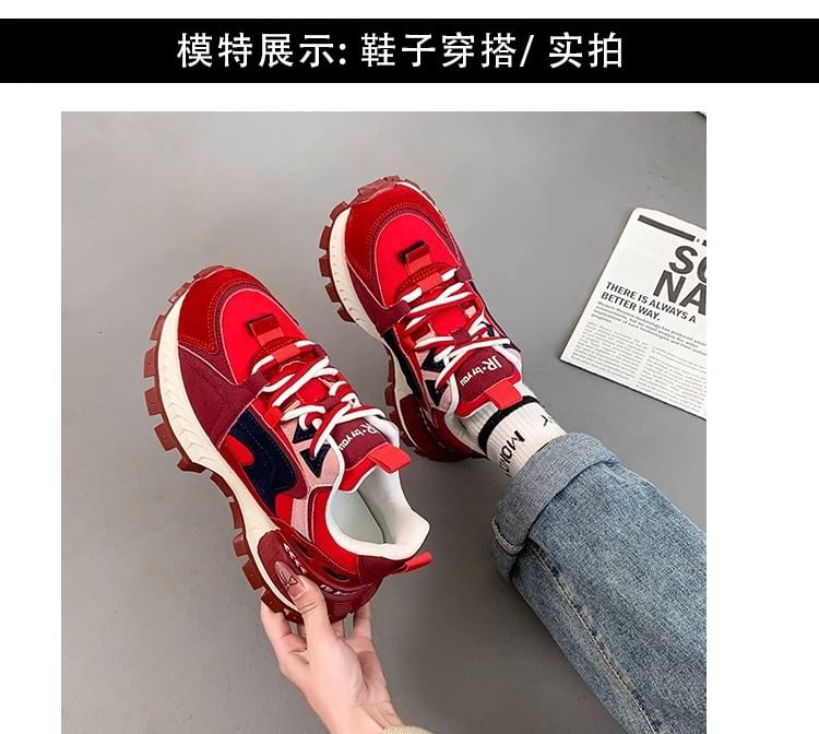 Sneakers Panel Platform