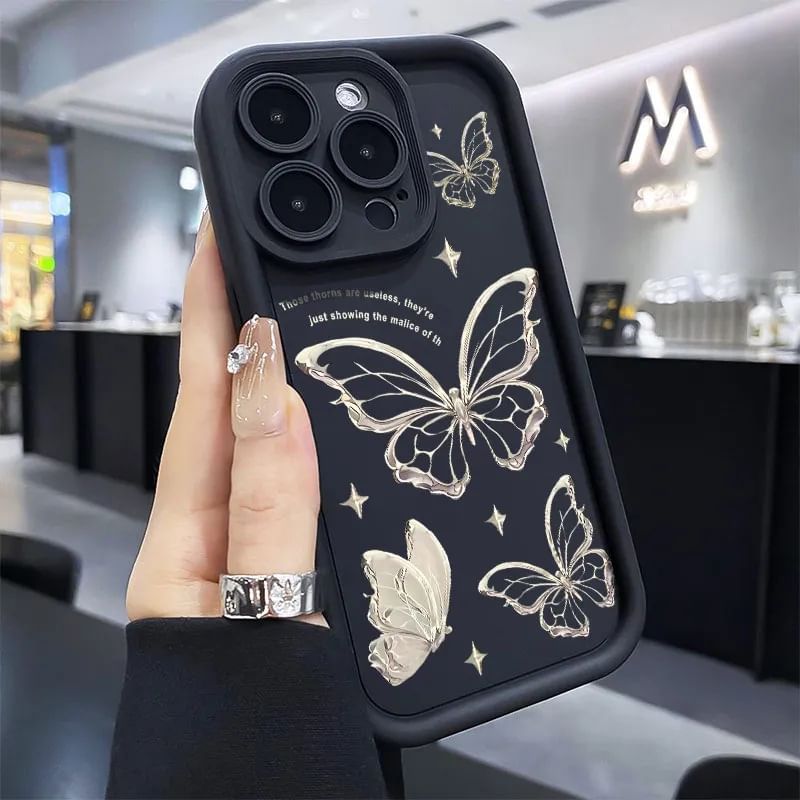 Case Print Butterfly Phone Samsung