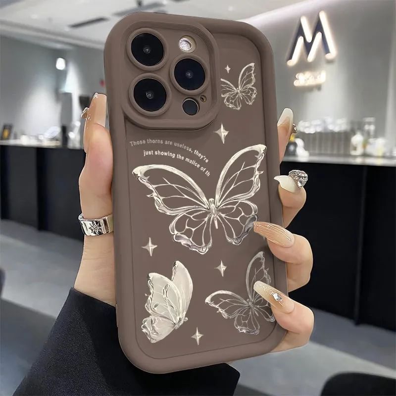 Case Print Butterfly Phone Samsung