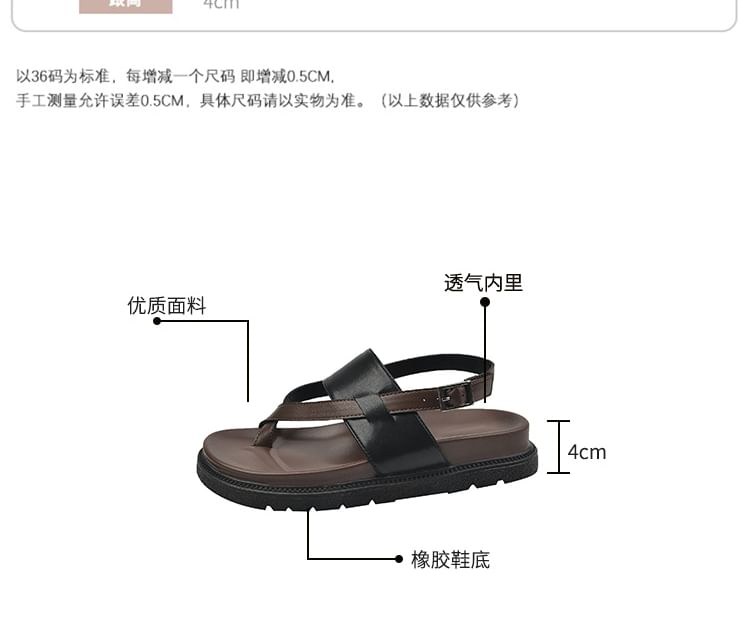 Sandals Platform Thong