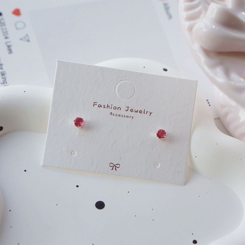 Rhinestone Earring Stud