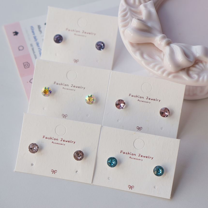 Earring Rhinestone Stud
