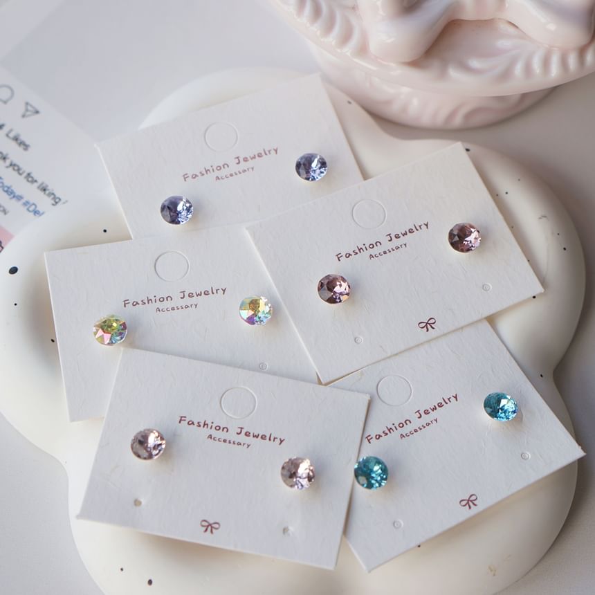Earring Rhinestone Stud