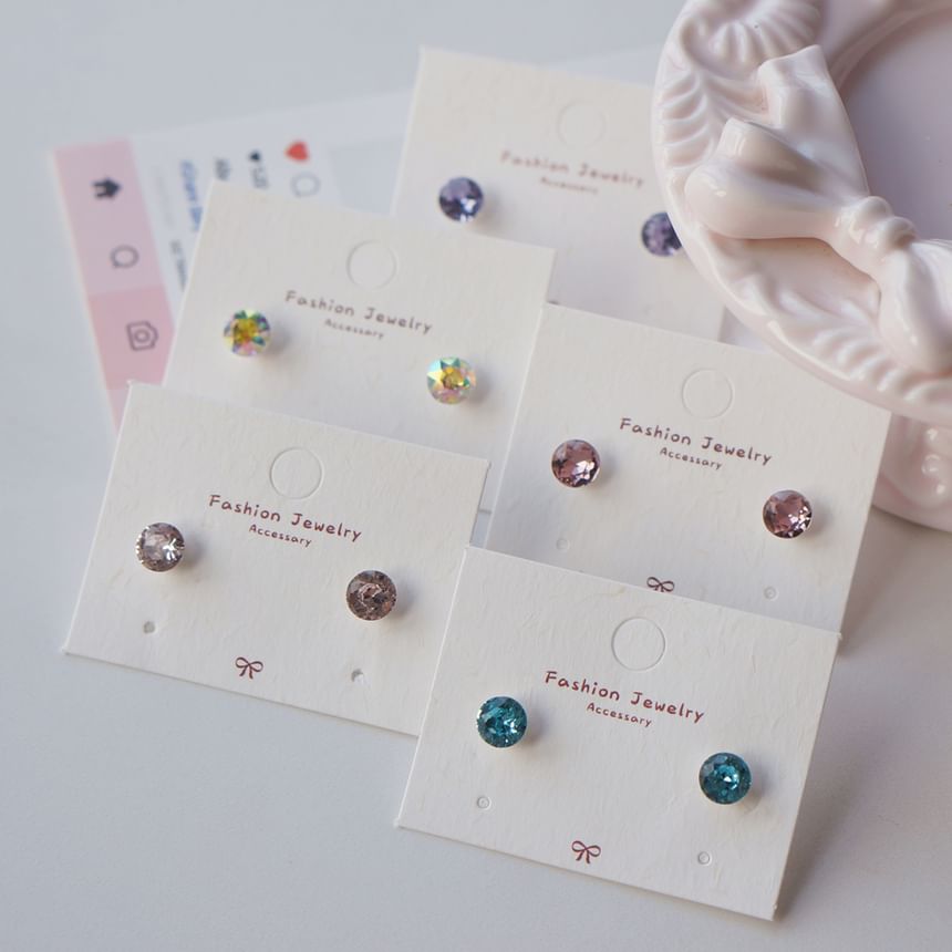 Earring Rhinestone Stud