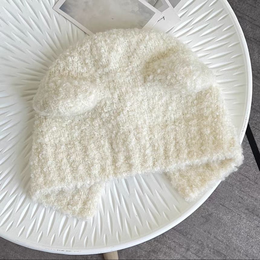 Bear Hat Trapper (Various Knit Designs) Ear