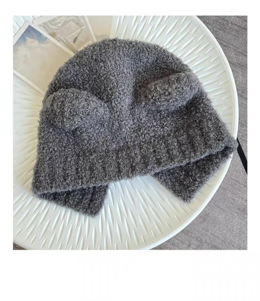 Bear Hat Trapper (Various Knit Designs) Ear