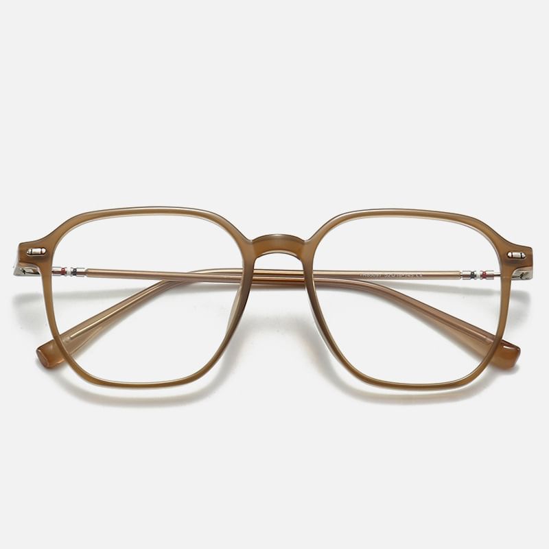 Glasses Blocking Geometric Light Blue