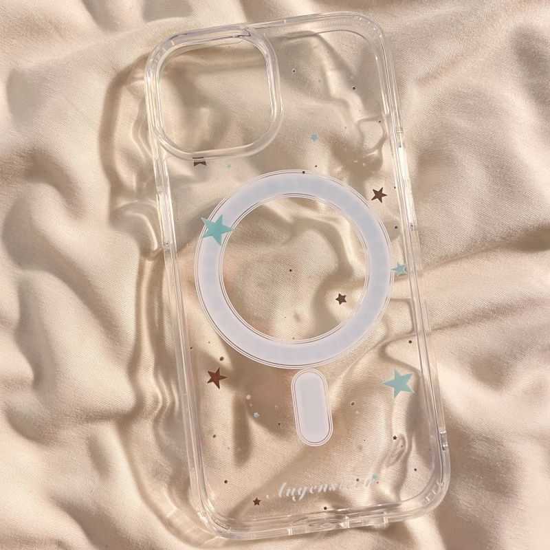 Set Phone MagSafe) / Star (Compatible Magnetic Holder Card with Case