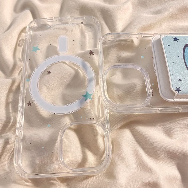 Set Phone MagSafe) / Star (Compatible Magnetic Holder Card with Case