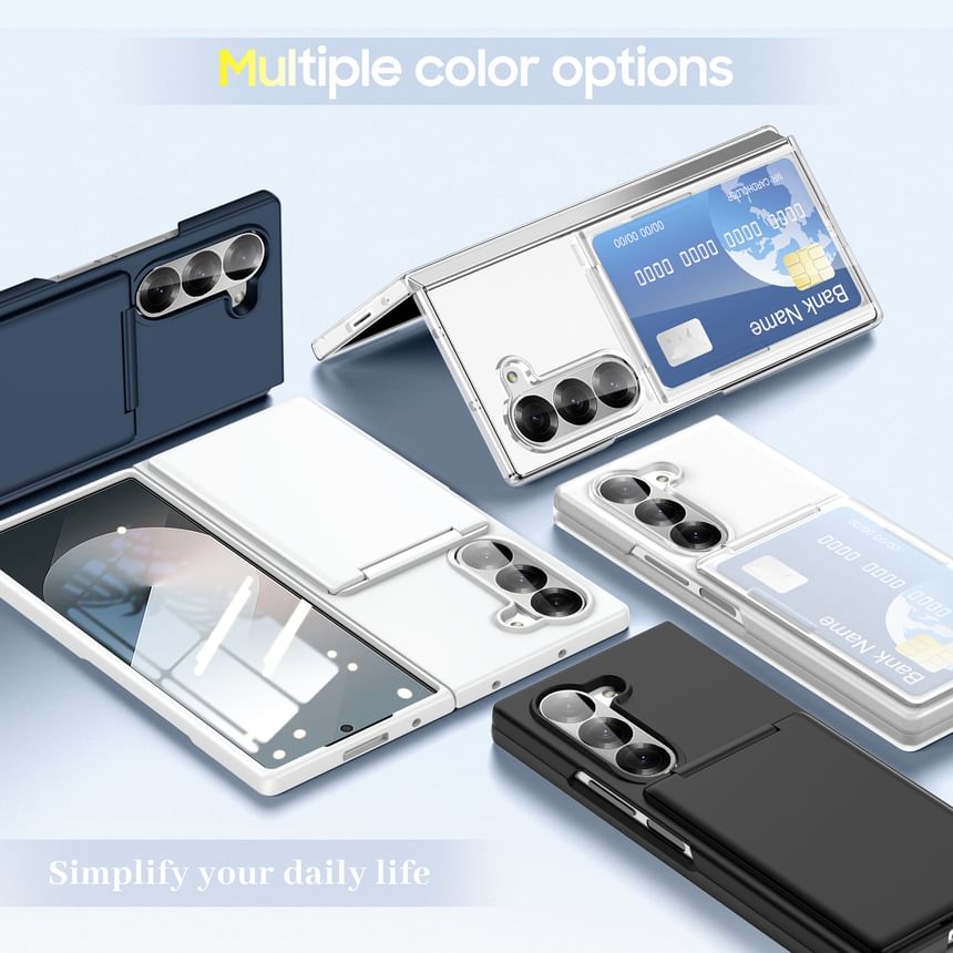 Plain with Holder Case Phone Card