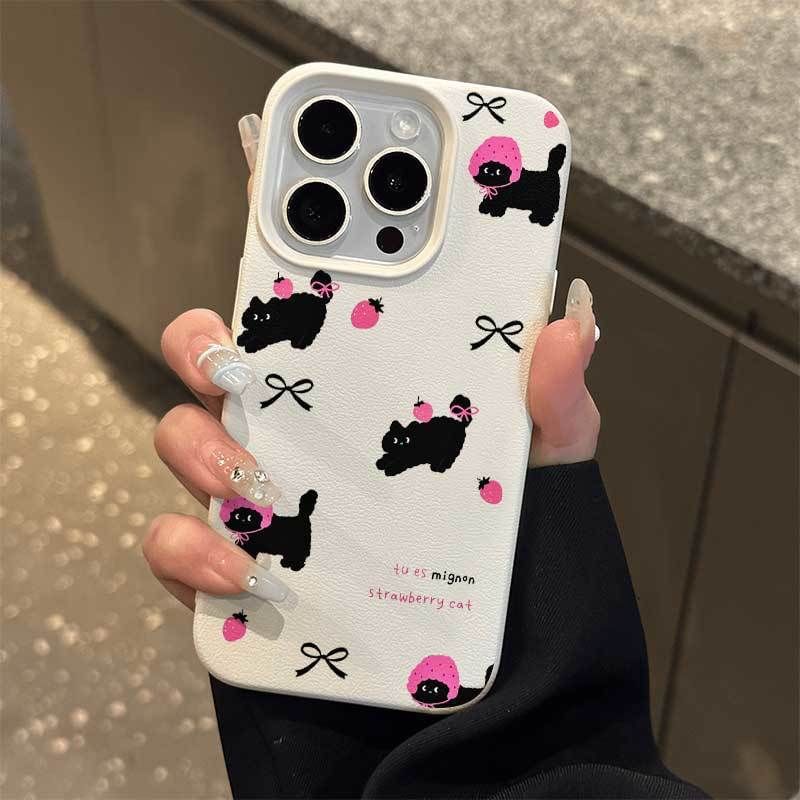 Cat Case Print iPhone