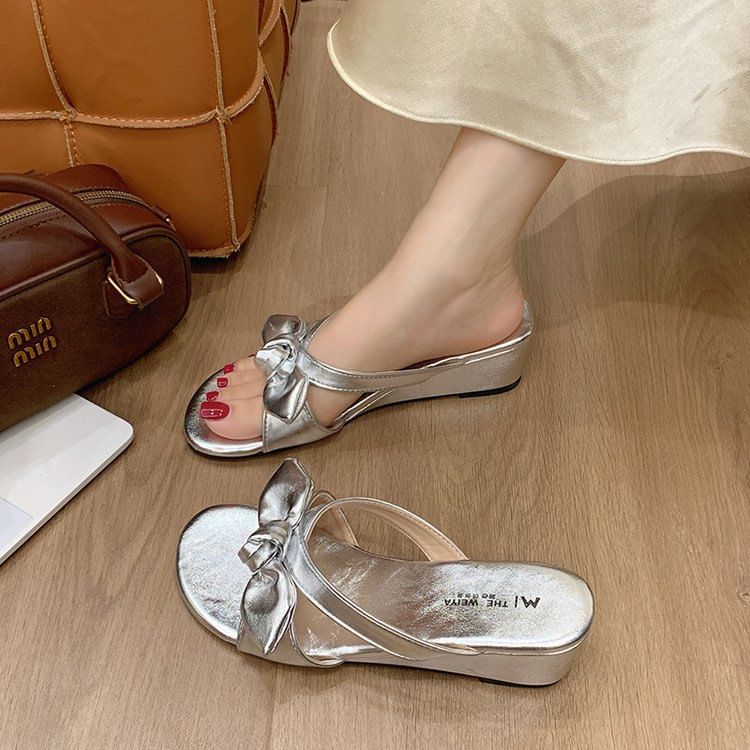 Heel Sandals Twisted Low