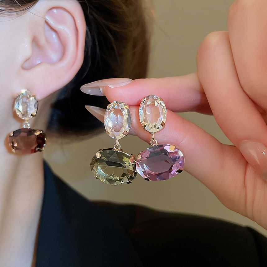 Drop Rhinestone Earring