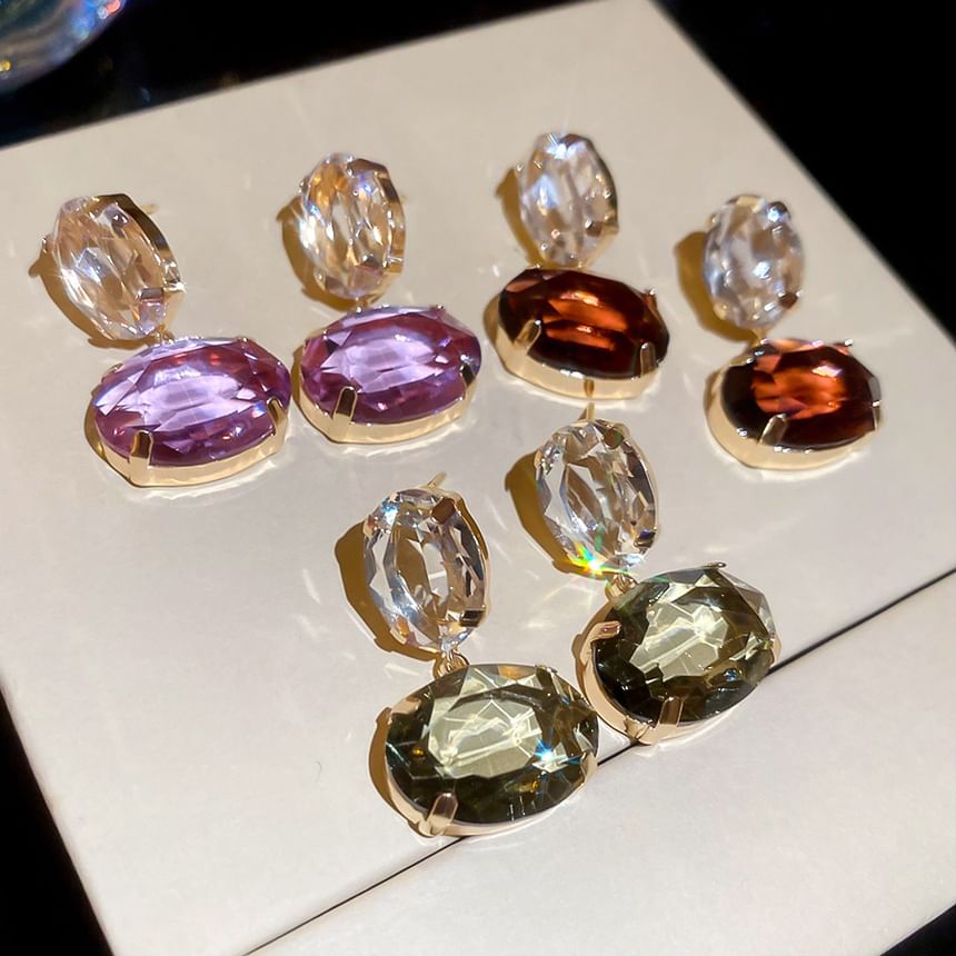 Drop Rhinestone Earring