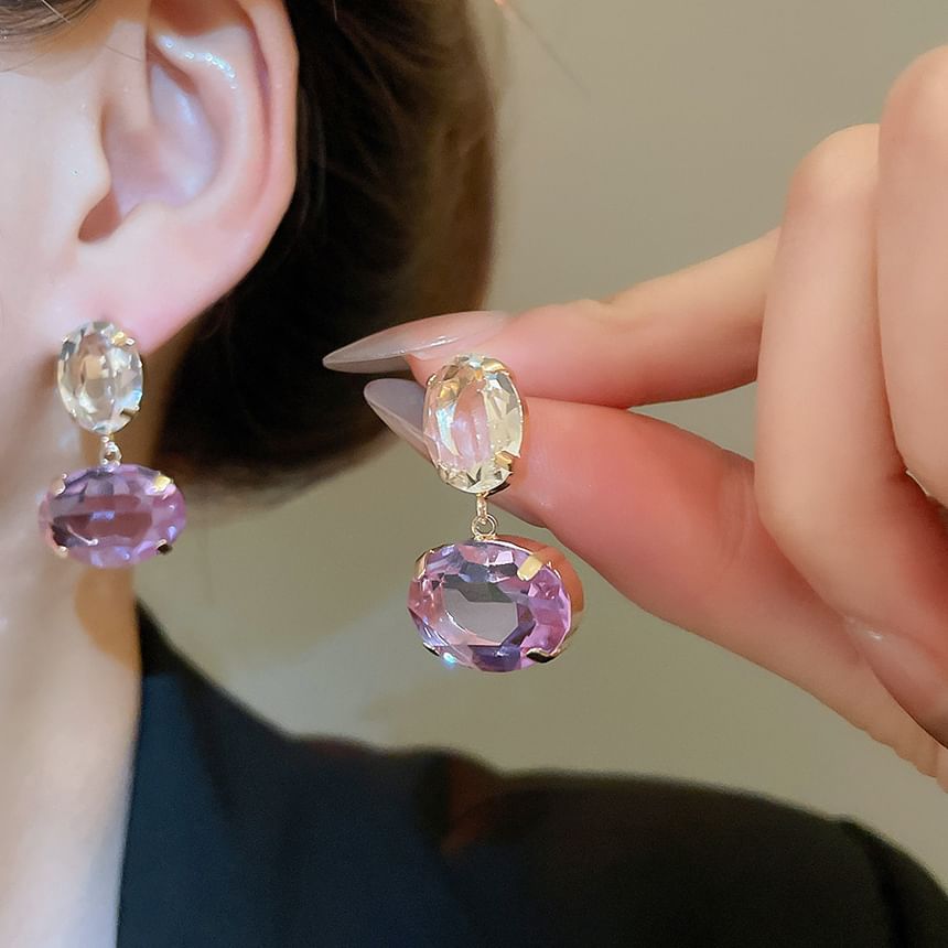Drop Rhinestone Earring