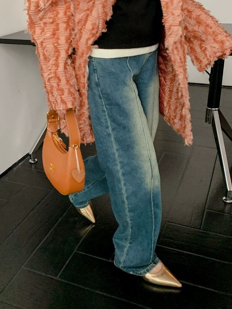 Low Toe Slingback Heel Mules Pointed