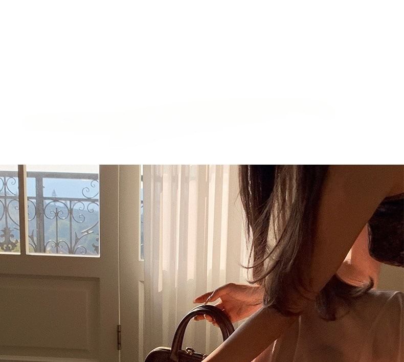 Faux Square Mules Kitten Leather Heel Toe