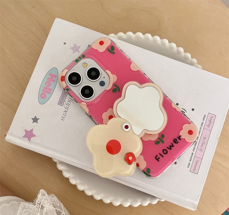 Case Magnetic MagSafe) (Compatible Floral Phone with