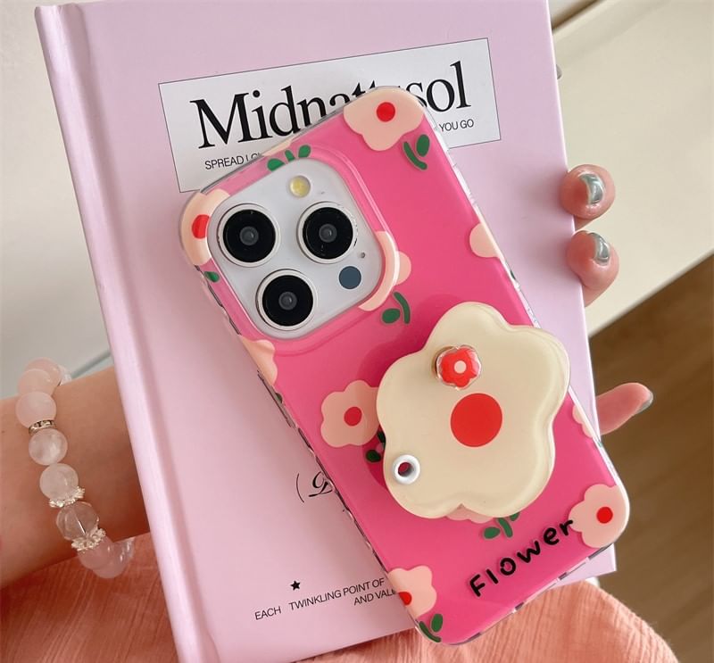 Case Magnetic MagSafe) (Compatible Floral Phone with