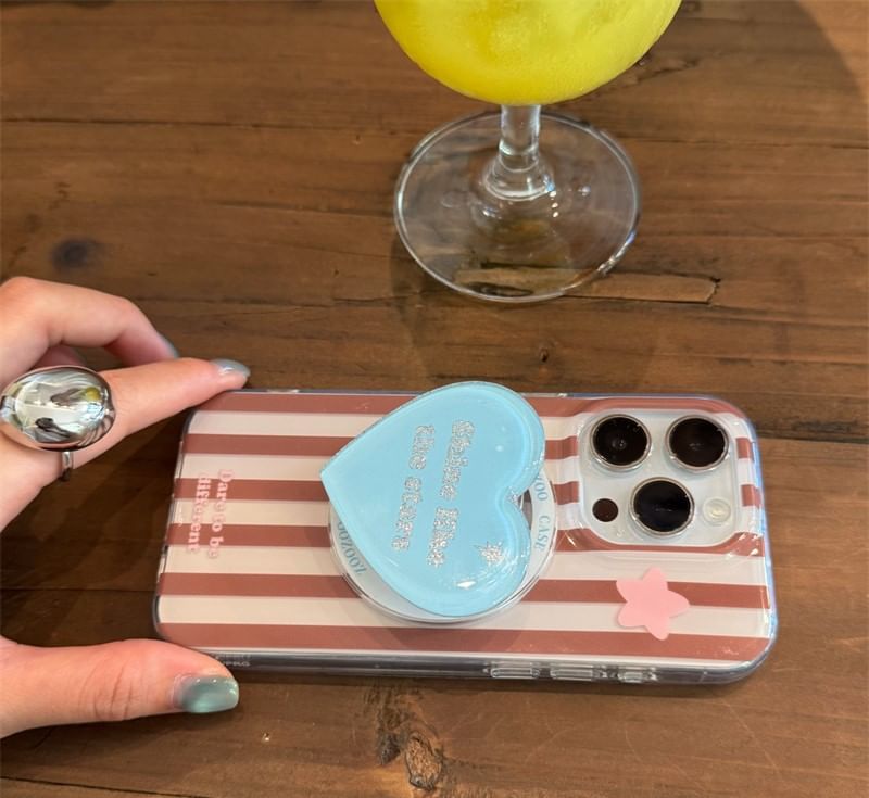 (Compatible Case Striped Magnetic Phone Star with MagSafe)