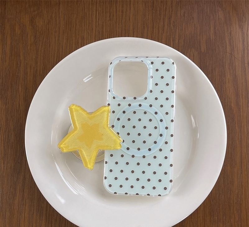 Case Polka MagSafe) Magnetic (Compatible Phone with Dot