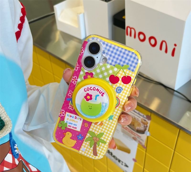 Cartoon Case (Compatible Panel MagSafe) Magnetic with Phone