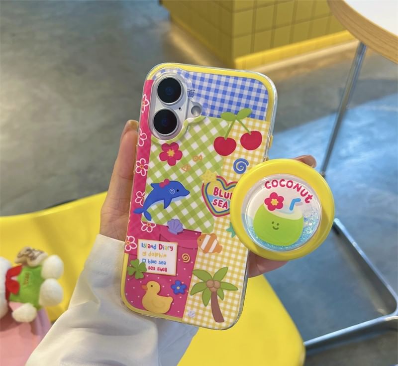 Cartoon Case (Compatible Panel MagSafe) Magnetic with Phone