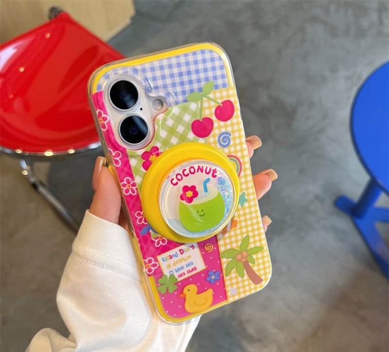 Cartoon Case (Compatible Panel MagSafe) Magnetic with Phone